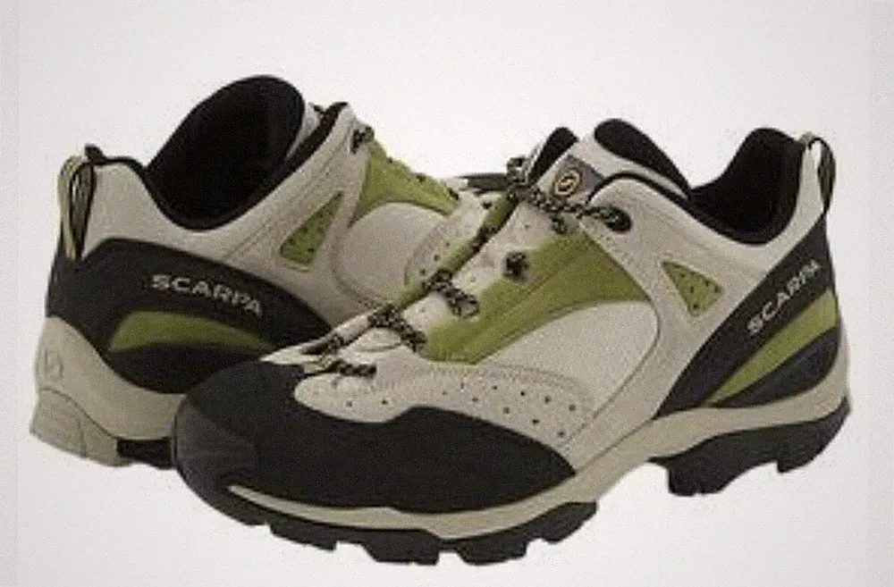 Women’s SCARPA EGO LADY Green Trekking Hiking Approach Boots Shoes Sz 37.5 6.5